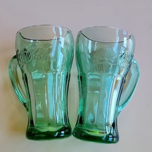 Pair of Vintage Coca-Cola Mugs